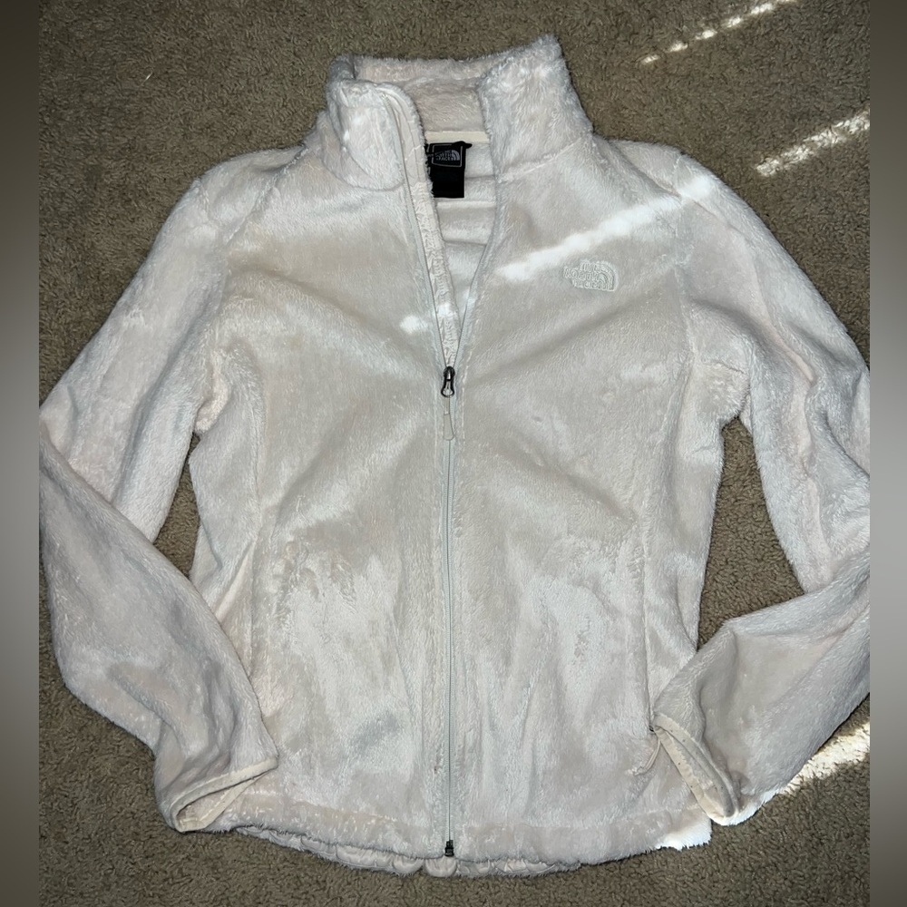 The North Face Osito Jacket - Size Large - Color White Dune